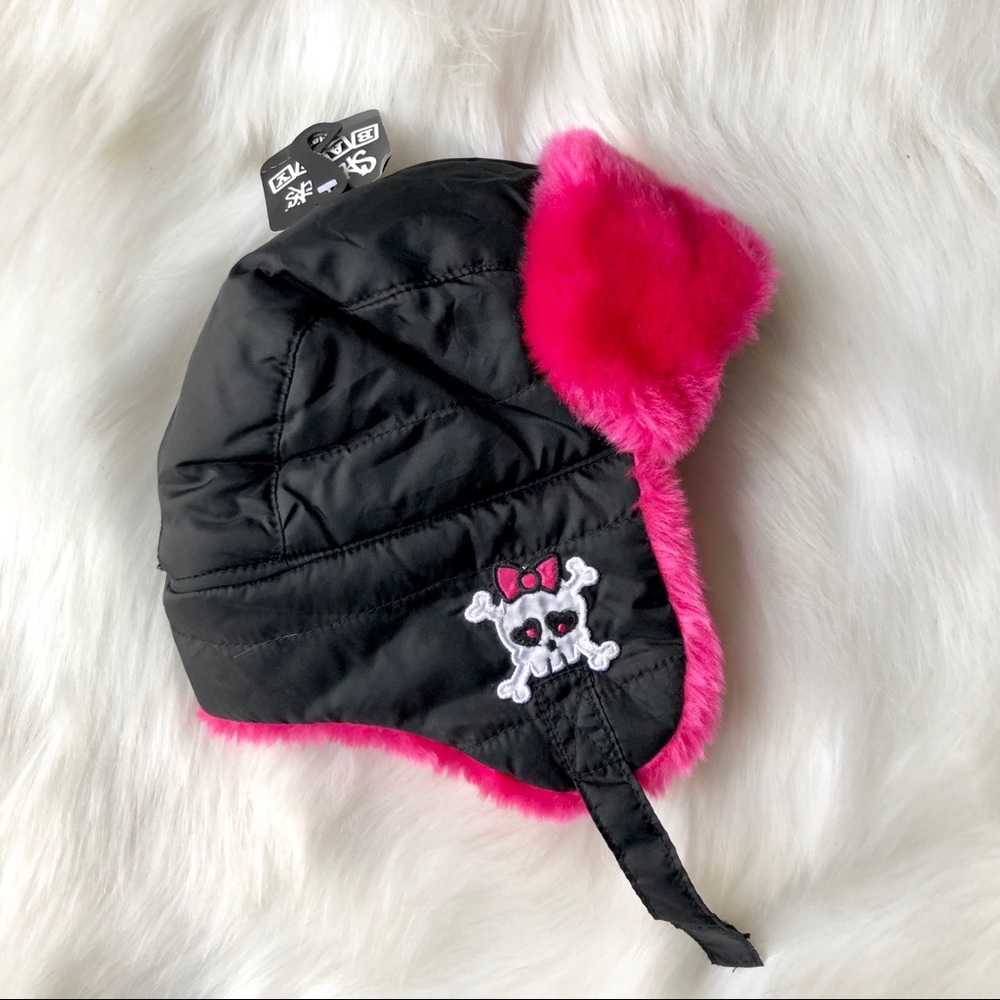 Pink Fuzzy Warm Hat